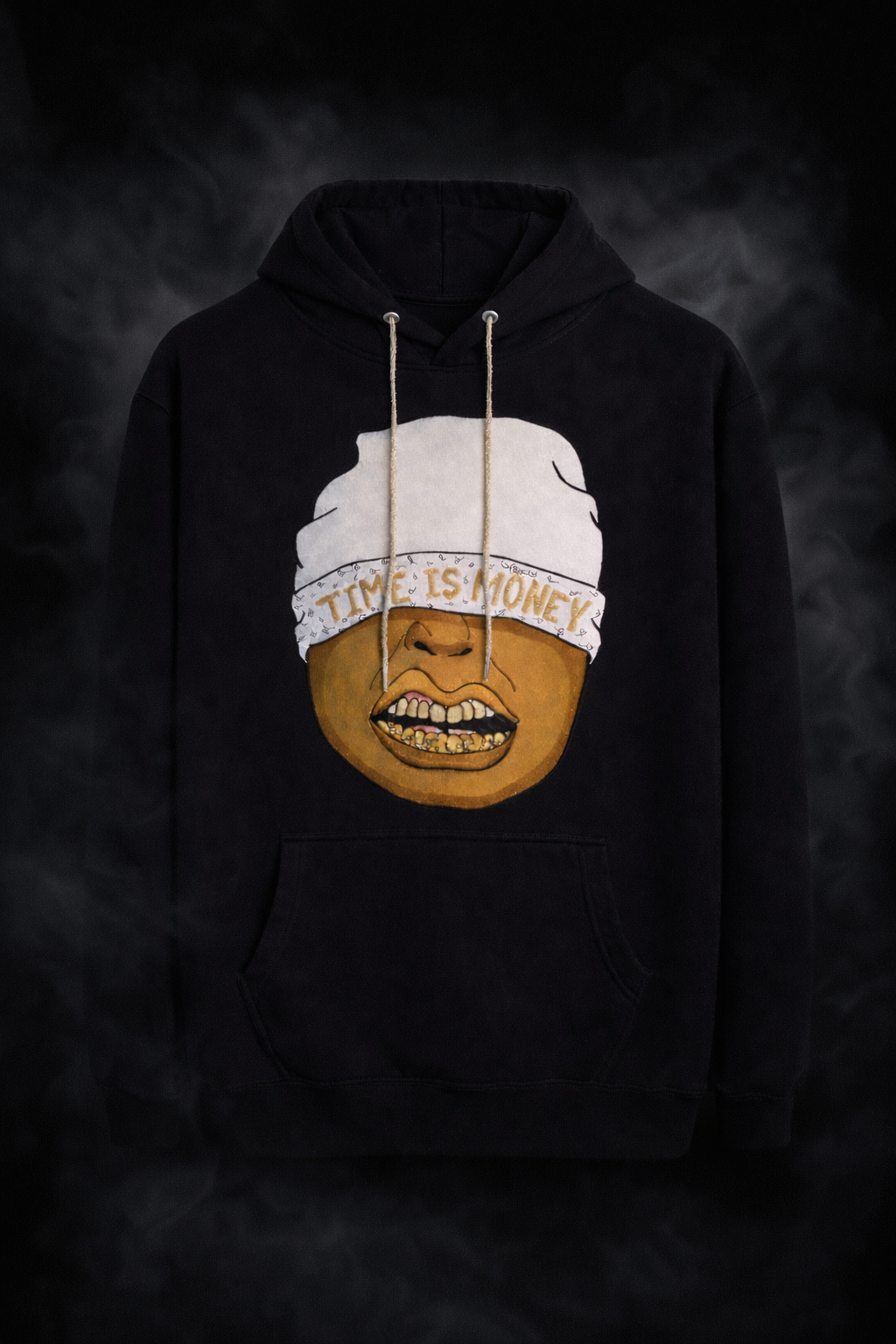 Pre-Order PHLAUCN Apparel Black  Rhinestone hoodie